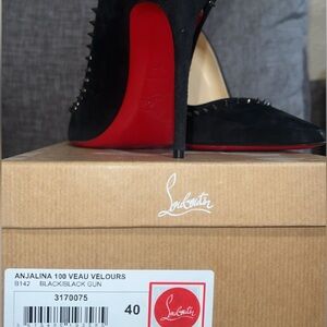 Brand new Christian Louboutin Anjalina Veau Velours